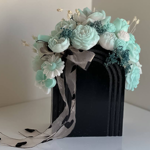 باکس گل شمع