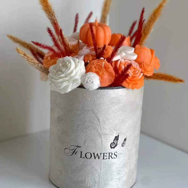 باکس گل شمعی دلوین