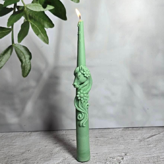 شمع قلمی اسب