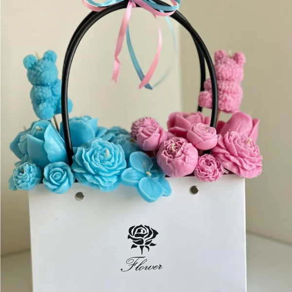 باکس گل شمعی تعیین جنسیت