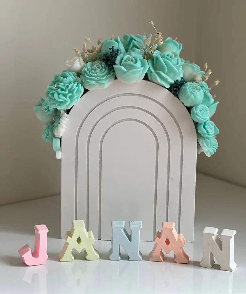 باکس گل شمعی رویا