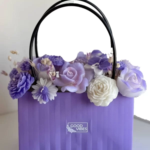 باکس گل شمعی آنتوریوم