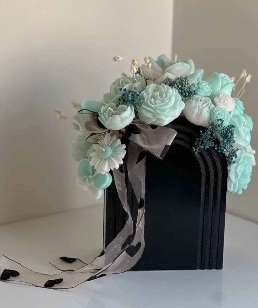 باکس گل شمعی ویونا