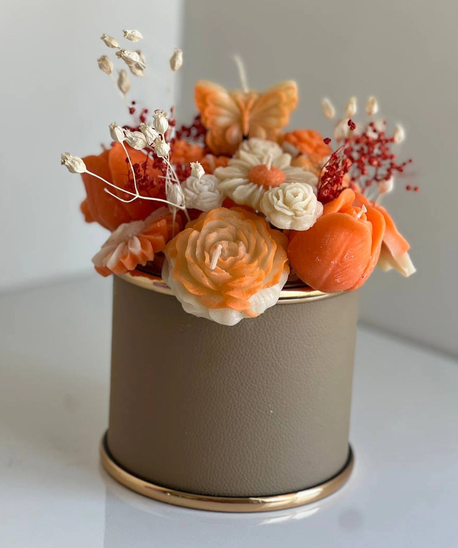 باکس گل شمعی سوفلا